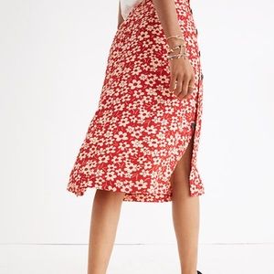 Madewell Side Split Skirt